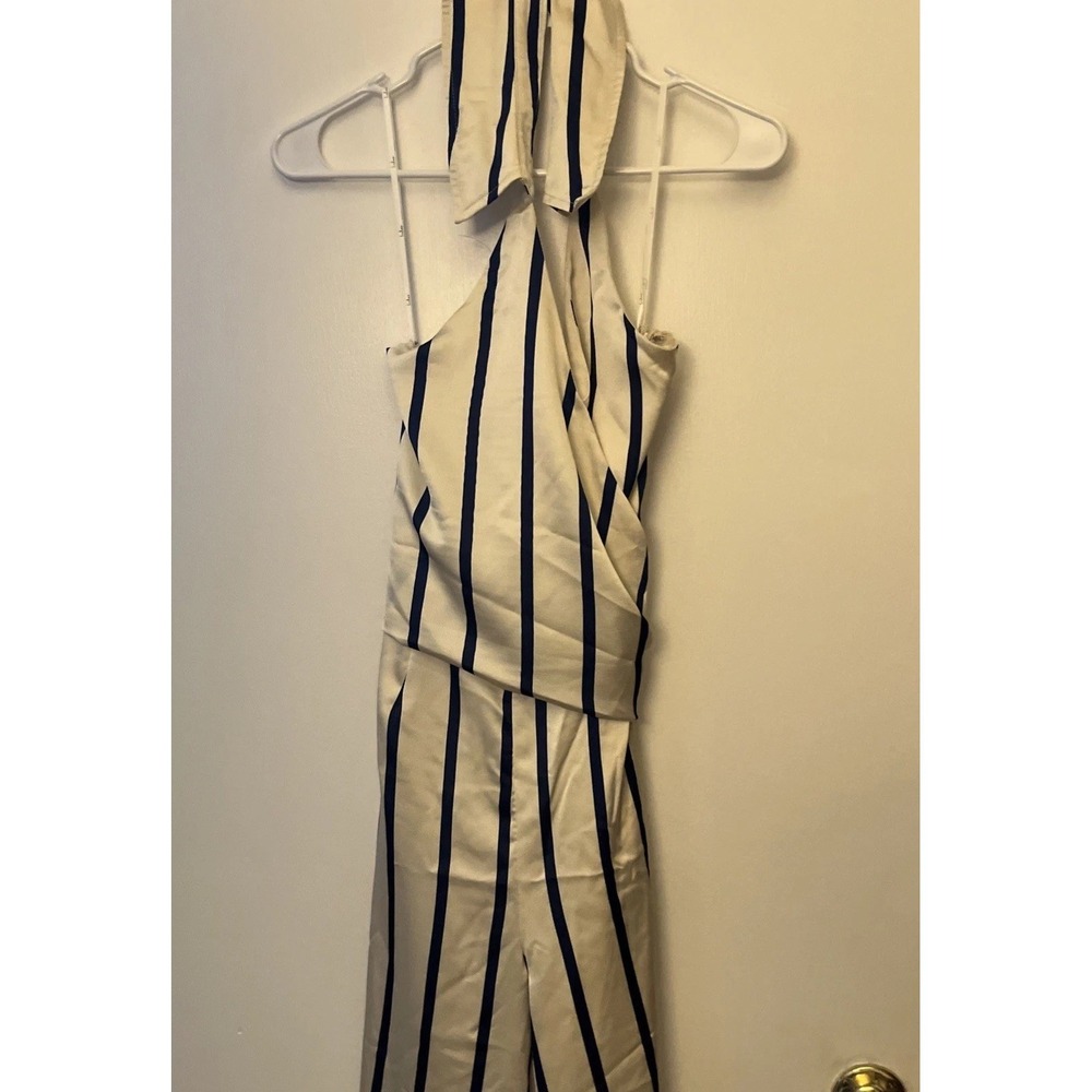 LULU Wrap Halter Jumpsuit Women's Sz.xs